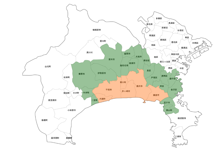 kanagawa2 神奈川県の買取地域